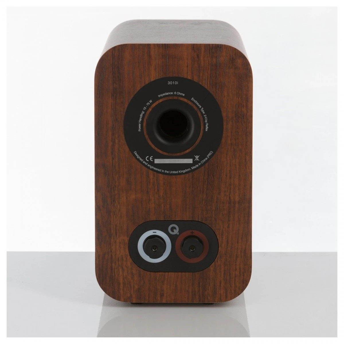 Q Acoustics Q 3010i Bookshelf Speakers (Pair), English Walnut - Image 3