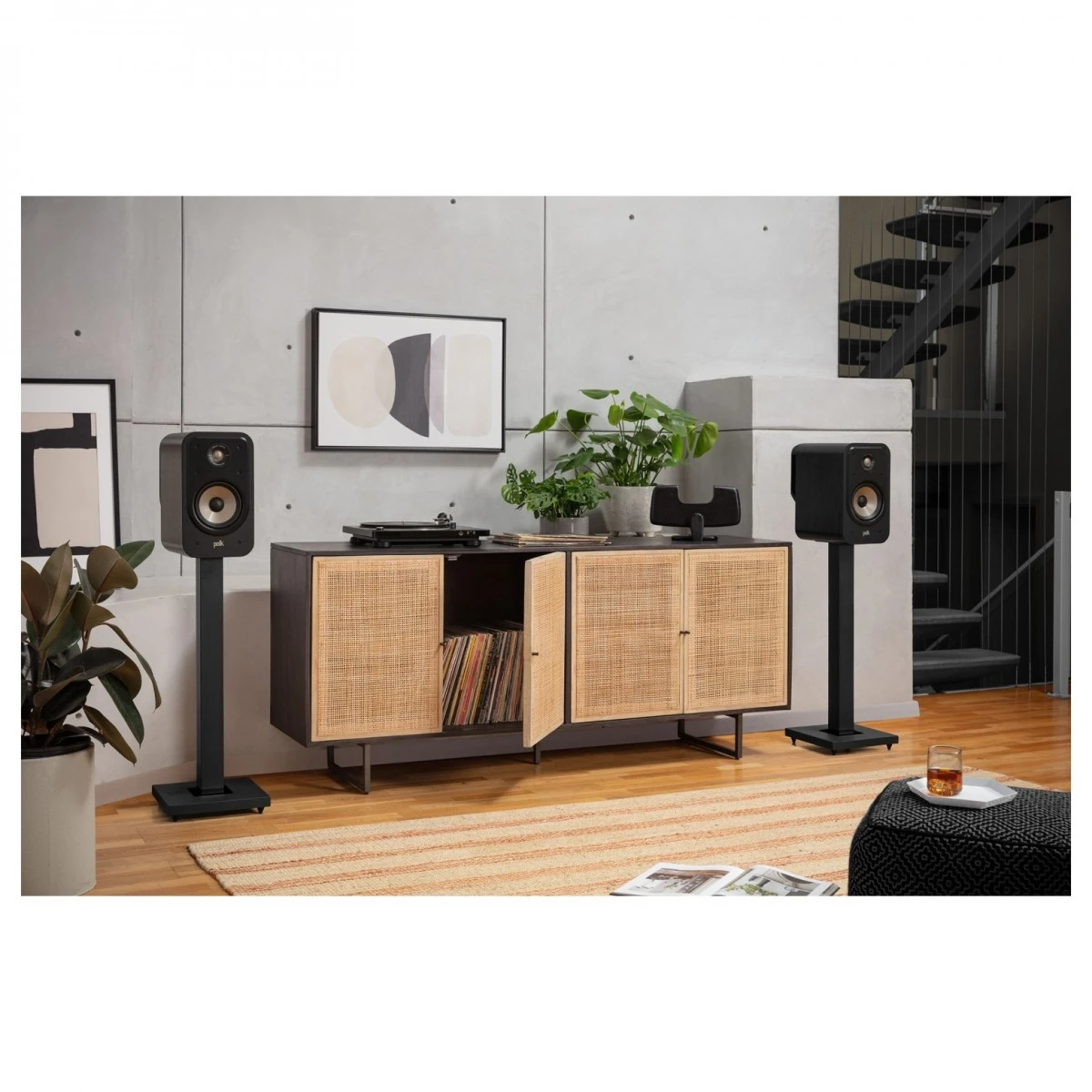 POLK Signature Elite ES20 Bookshelf Speaker (Pair), Black - Image 11