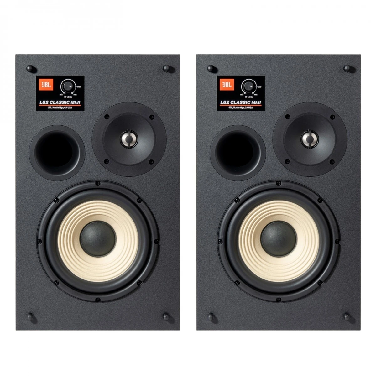 JBL L82 Mk2 Classic 2-Way Bookshelf Speakers (Pair), Black - Image 2