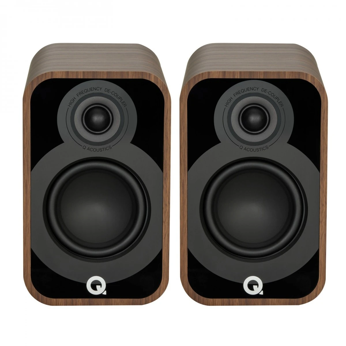 Q Acoustics Q 5020 Bookshelf Speakers, Santos Rosewood (Pair)