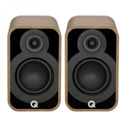 Q Acoustics Q 5020 Bookshelf Speakers, Holme Oak (Pair)