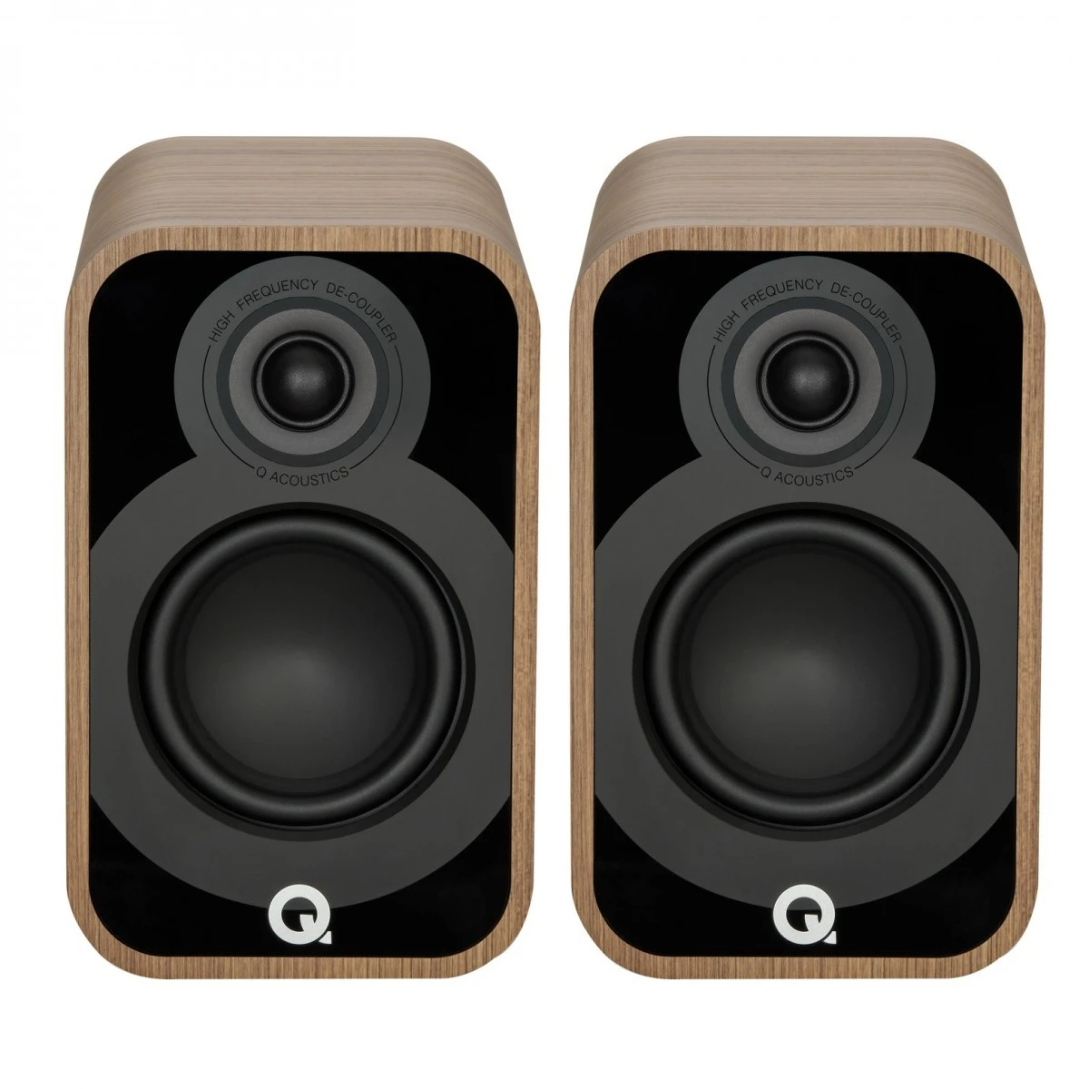 Q Acoustics Q 5020 Bookshelf Speakers, Holme Oak (Pair)