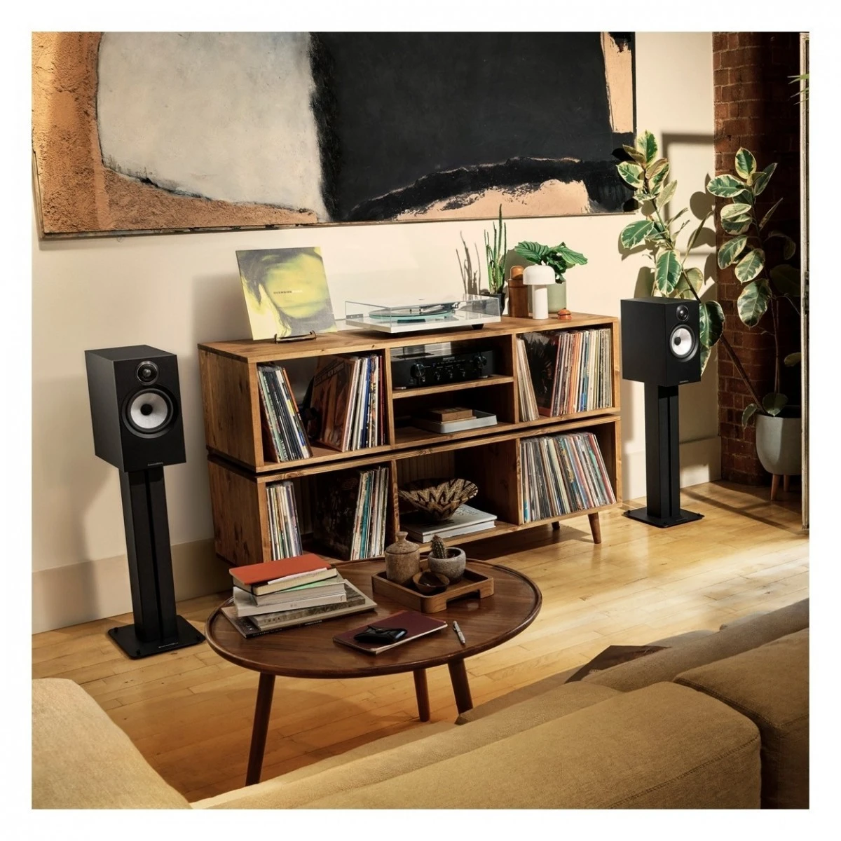 Bowers & Wilkins 607 & 606 S3 Standmount Speakers & Matching Stands - Image 3