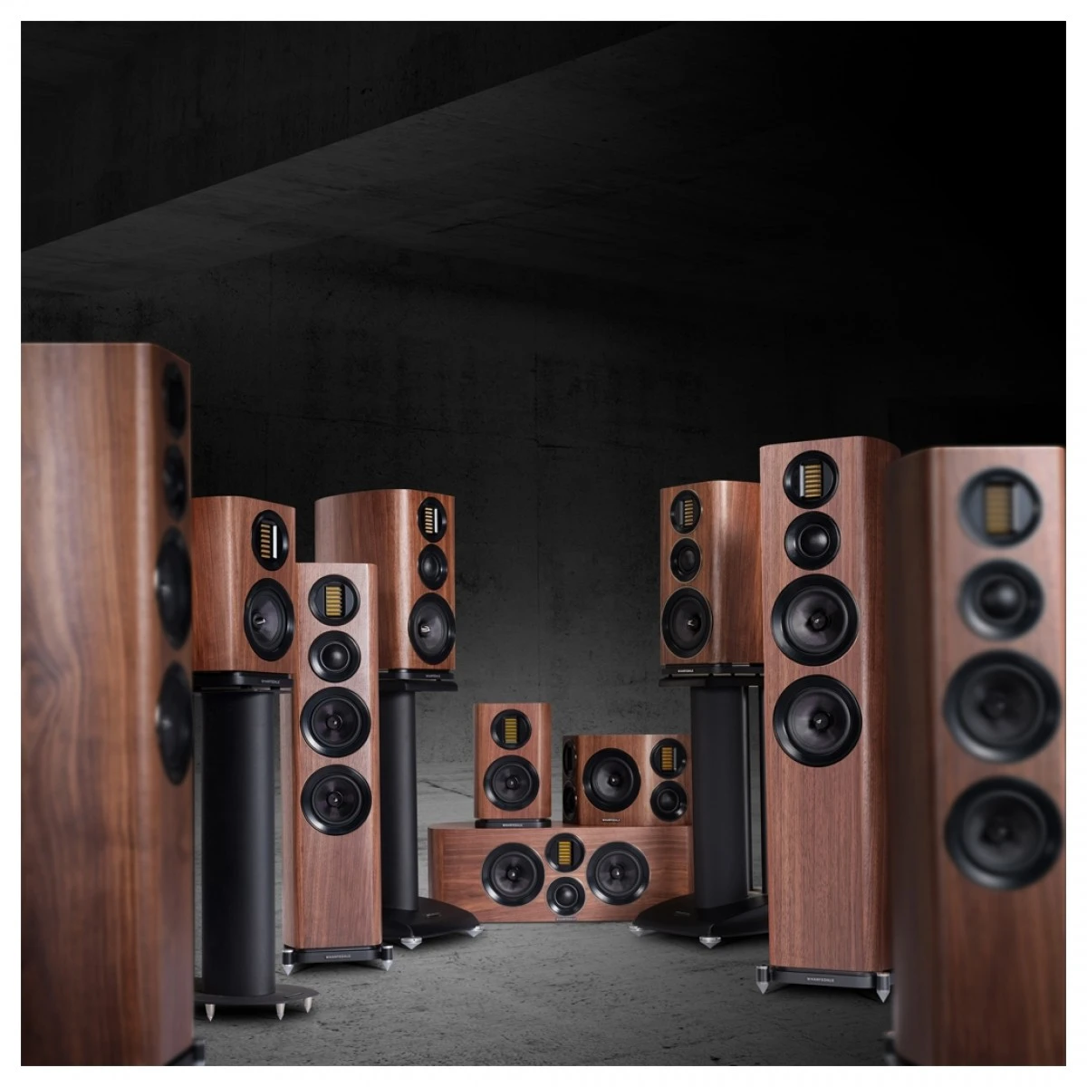 Wharfedale Evo 4.1 Speakers, Walnut - Image 4
