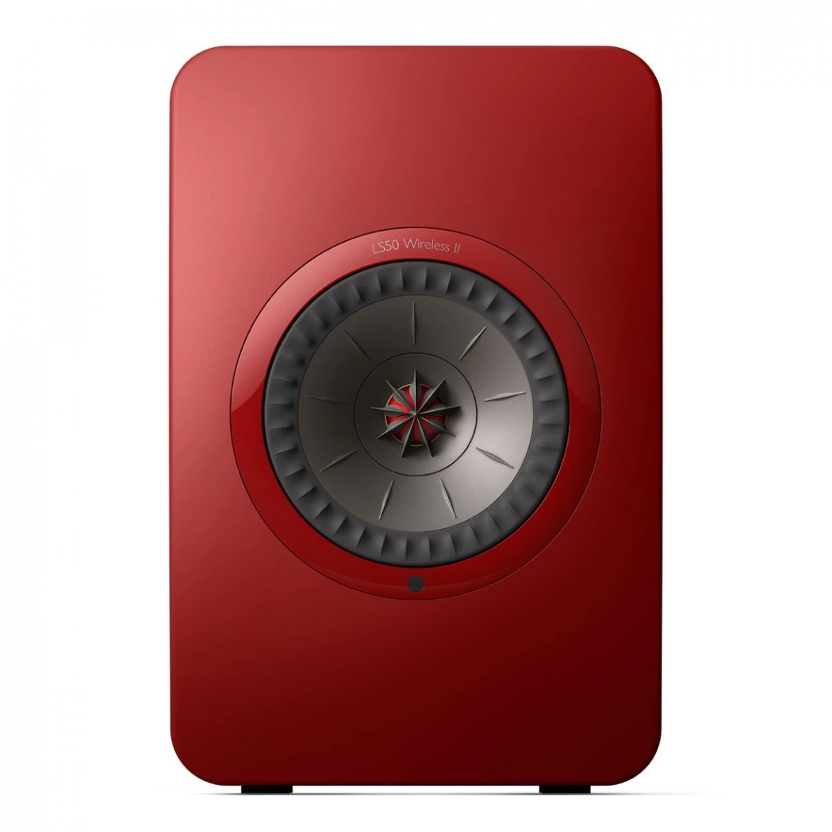 KEF LS50W MKII Special Edition Wireless Speakers (Pair), Crimson Red - Image 2