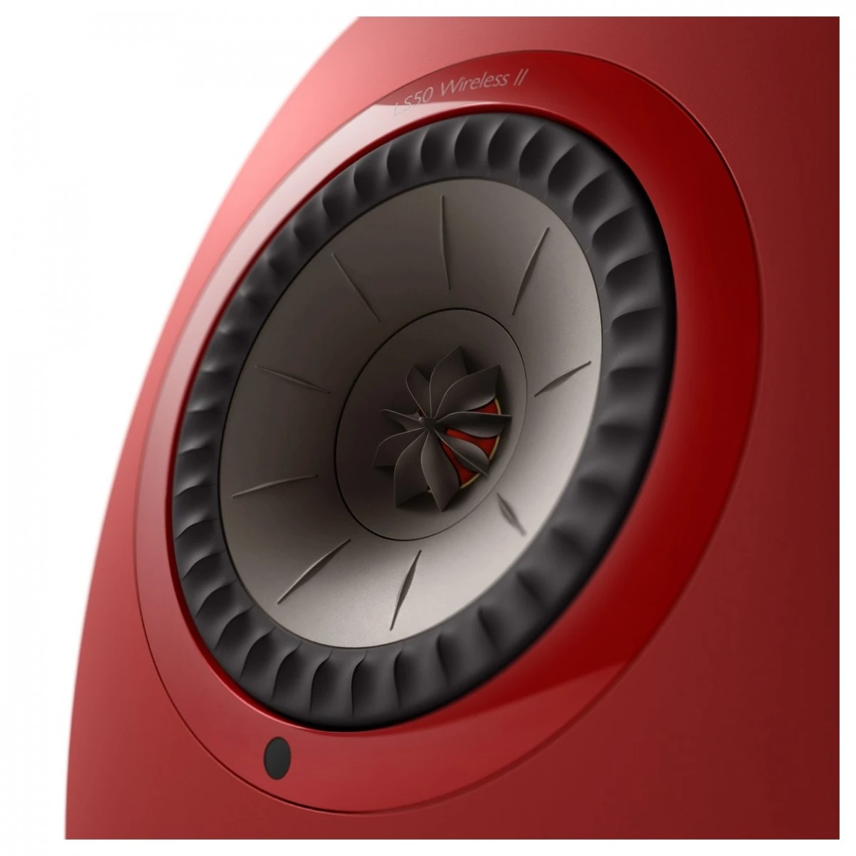 KEF LS50W MKII Special Edition Wireless Speakers (Pair), Crimson Red - Image 3