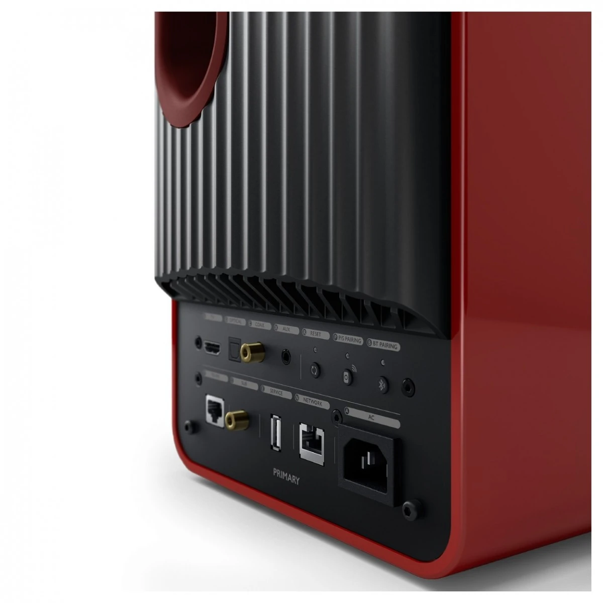 KEF LS50W MKII Special Edition Wireless Speakers (Pair), Crimson Red - Image 5