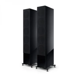 KEF R11 Meta Floorstanding Speakers (Pair), Black Gloss