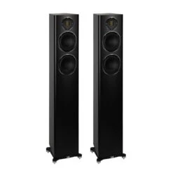 ELAC Carina FS 247.4 Floorstanding Speakers (Pair), Satin Black