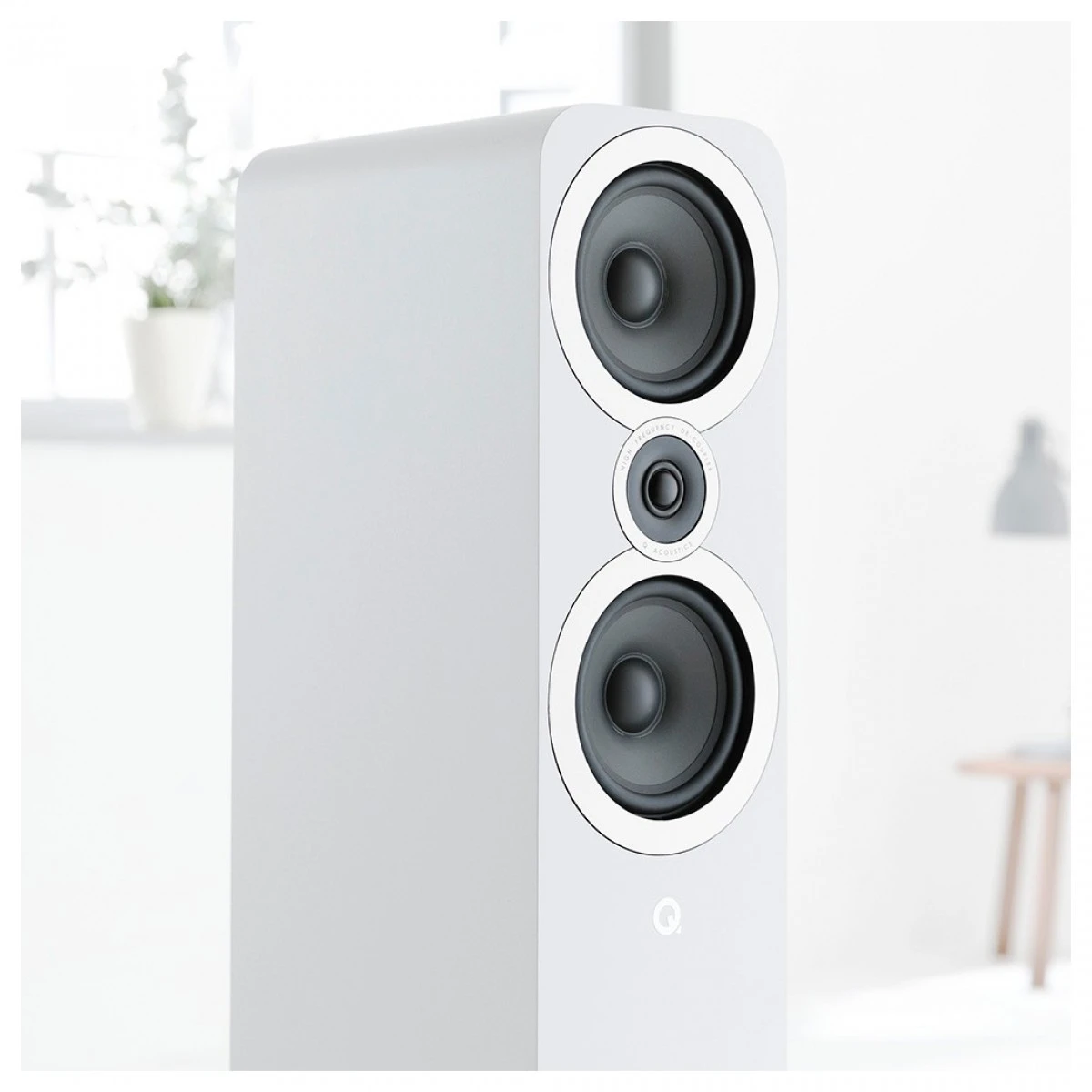 Q Acoustics Q 3050i Floorstanding Speakers (Pair), Arctic White