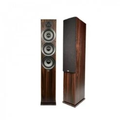 ELAC Debut F5.2 Floorstanding Speaker (Pair), Walnut