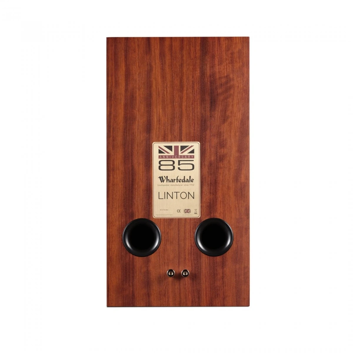 Wharfedale Linton Standmount Speakers, Mahogany (Pair) - Image 3