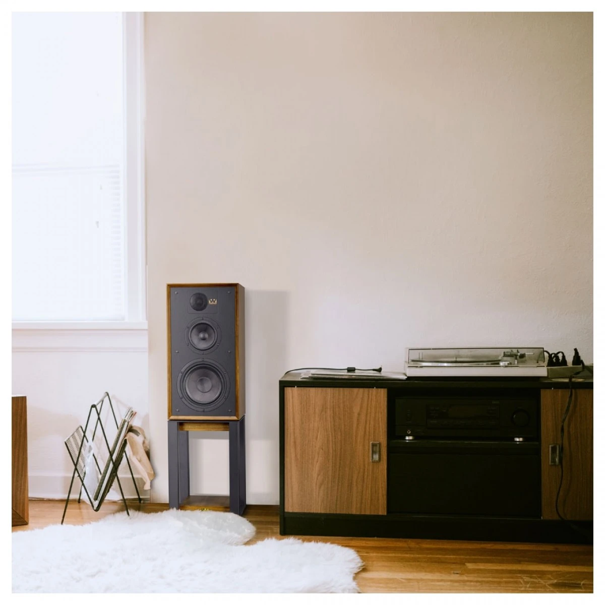 Wharfedale Linton Standmount Speakers, Mahogany (Pair) - Image 4