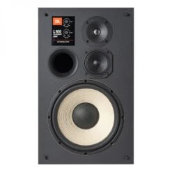 JBL L100 Mk2 Classic 3-Way Stand Mount Speakers (Pair), Black