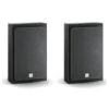 DALI OBERON On-Wall-C Active Black Ash Speakers (Pair) W/ Sound Hub Compact