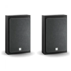 DALI OBERON On-Wall-C Active Black Ash Speakers (Pair) W/ Sound Hub Compact