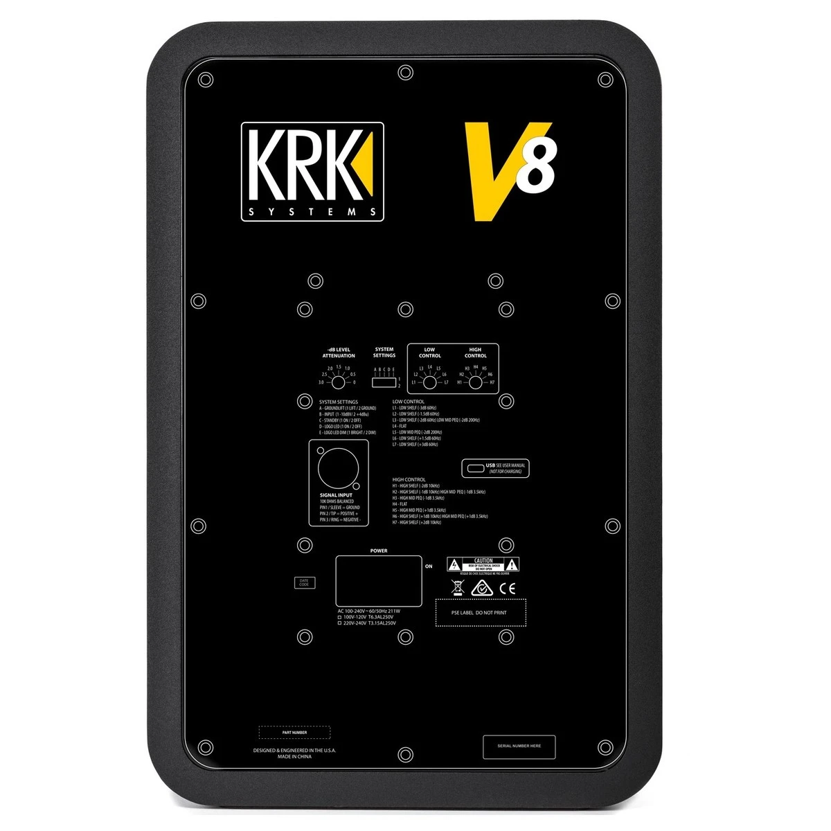 KRK V8S4 Studio Monitor, Single - Image 4