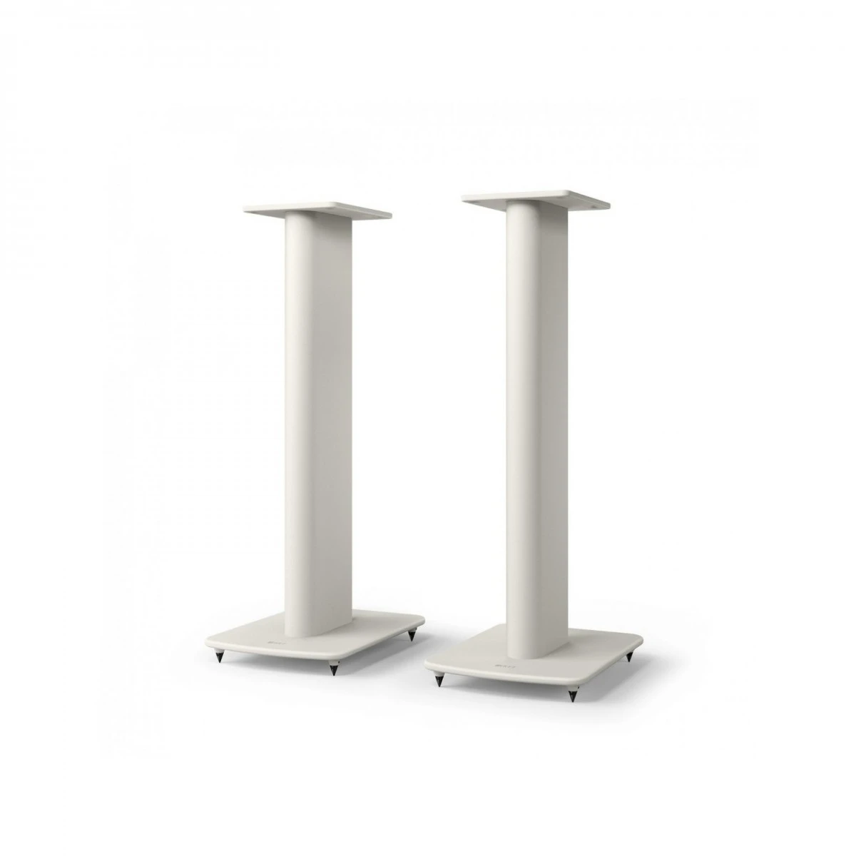 KEF LS50W MKII Wireless Speakers (Pair), Mineral White W/Stands - Image 7