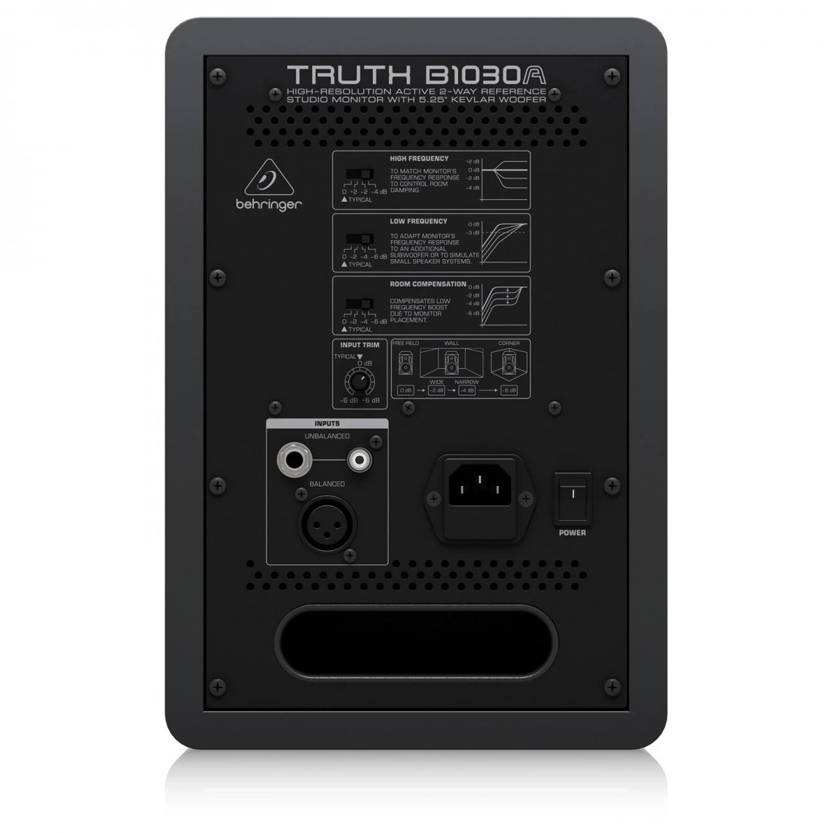 Behringer B1030A Truth Active Studio Monitor, Single