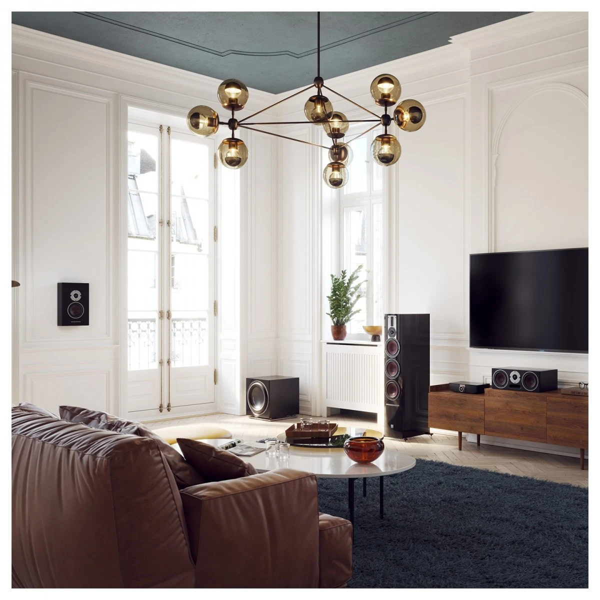 DALI OBERON On Wall C Active Speakers (Pair), Black Ash - Image 6