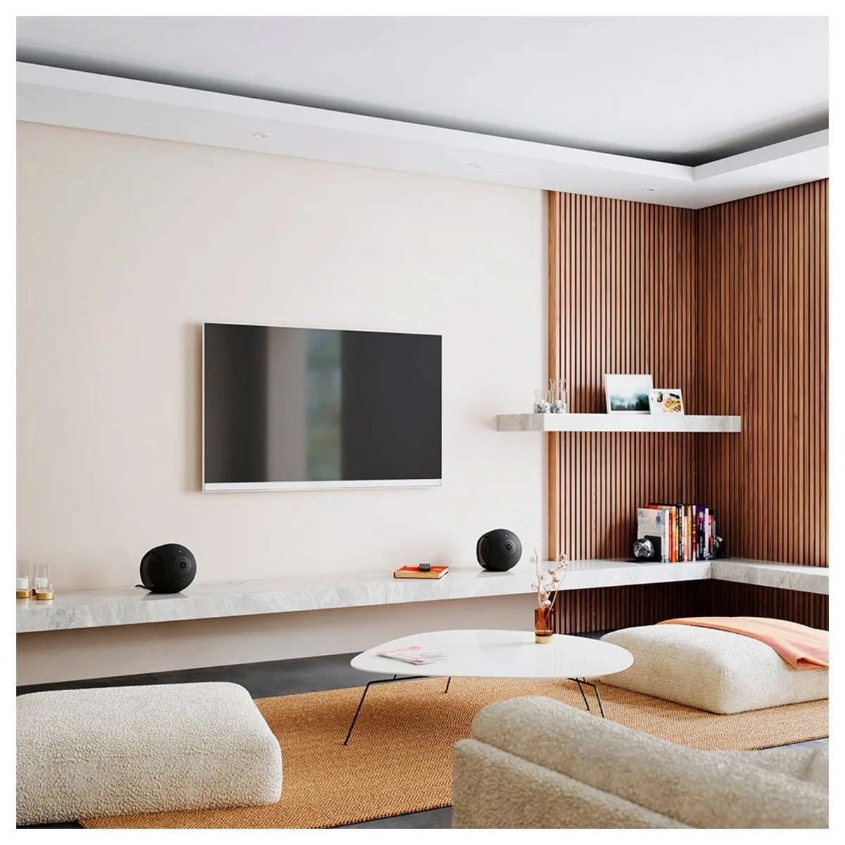 Devialet Phantom I 103dB Wireless Speakers (Pair), Matte Black - Image 6