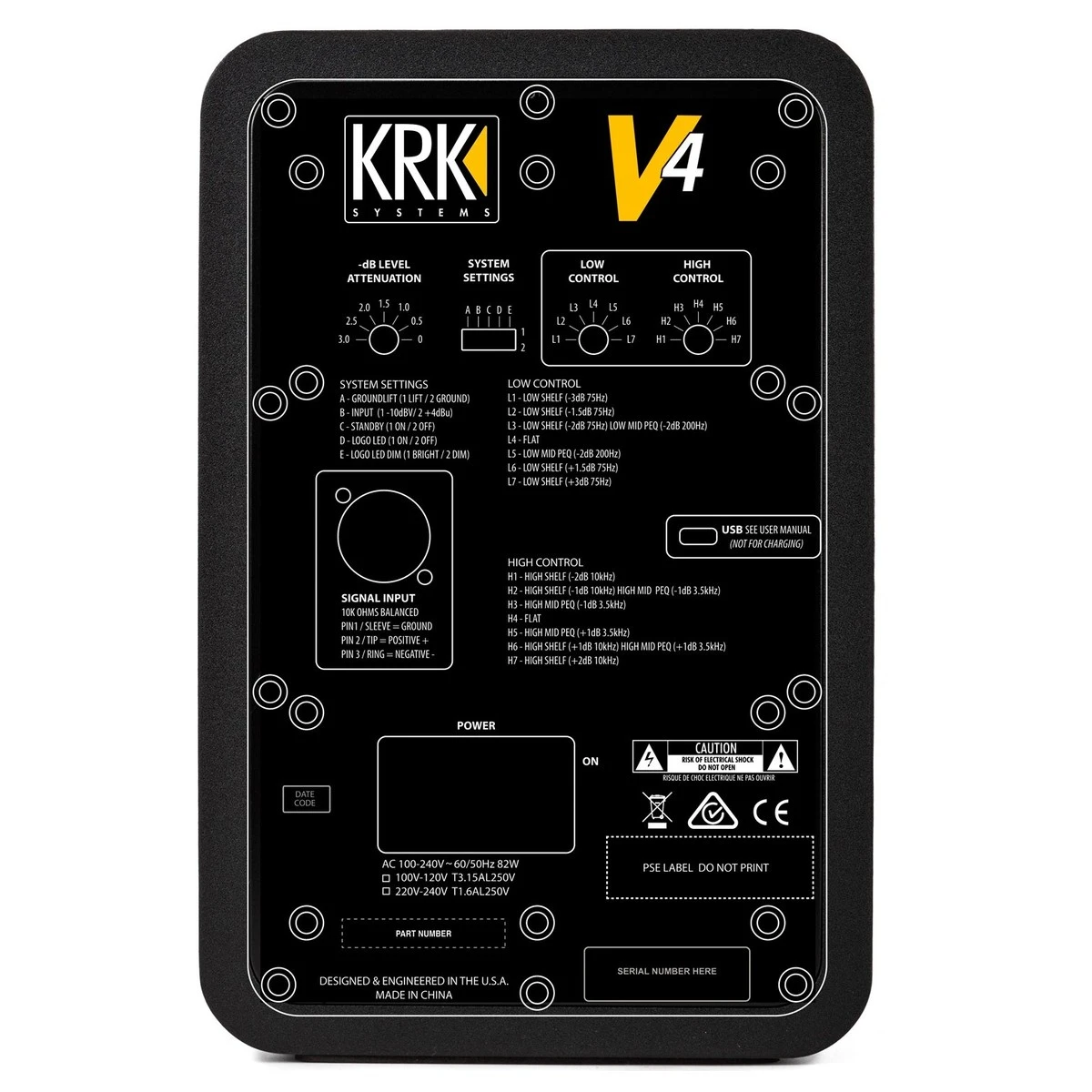 KRK V4S4 Studio Monitor, Single - Image 4