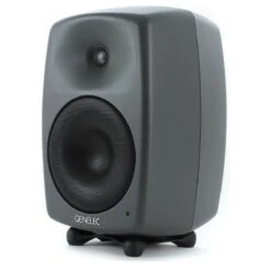 Genelec 8040B Bi-Amped Studio Monitor, Dark Grey (Single)