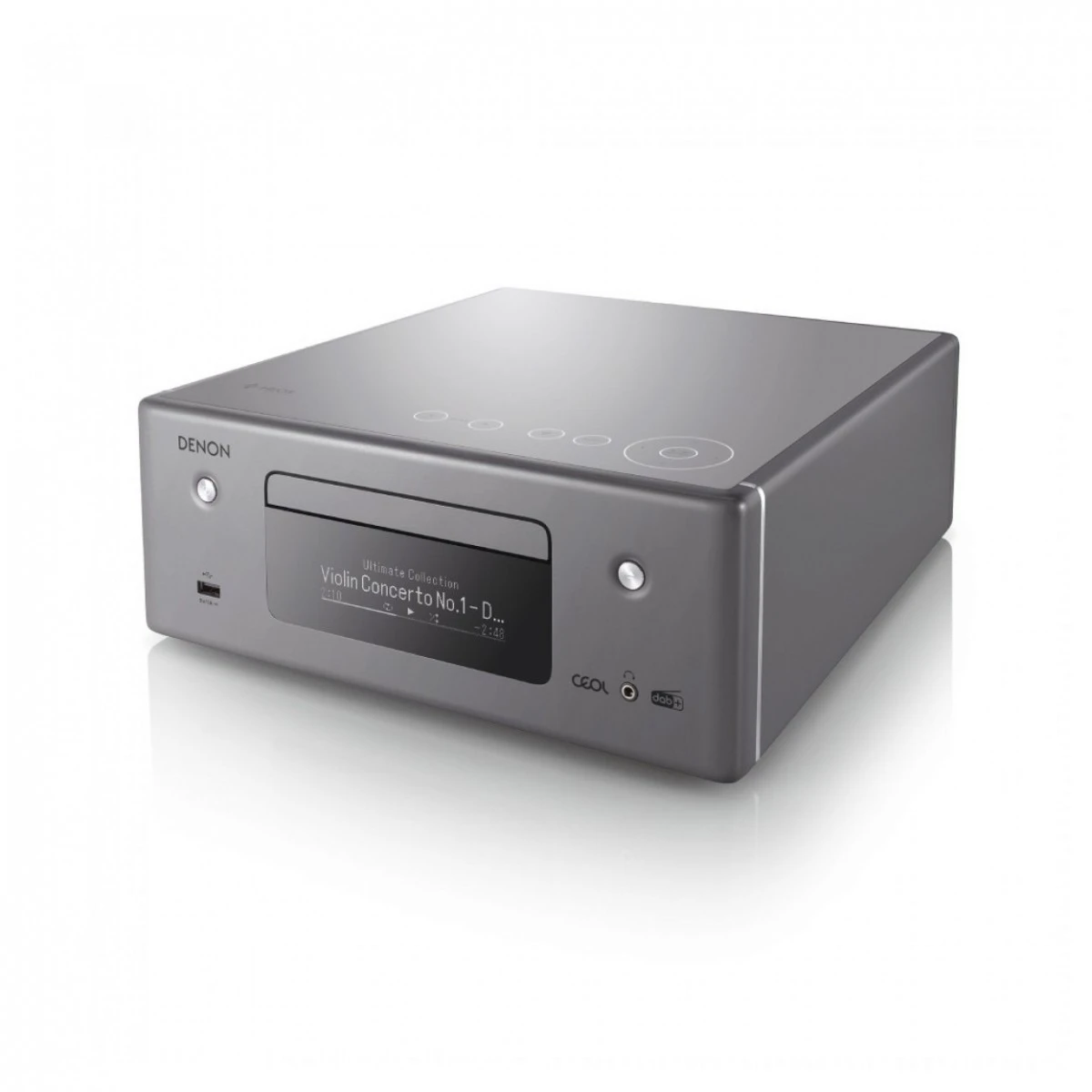 Denon CEOL RCD-N11, Grey W/ Monitor Audio Bronze 200, Urban Grey - Image 2