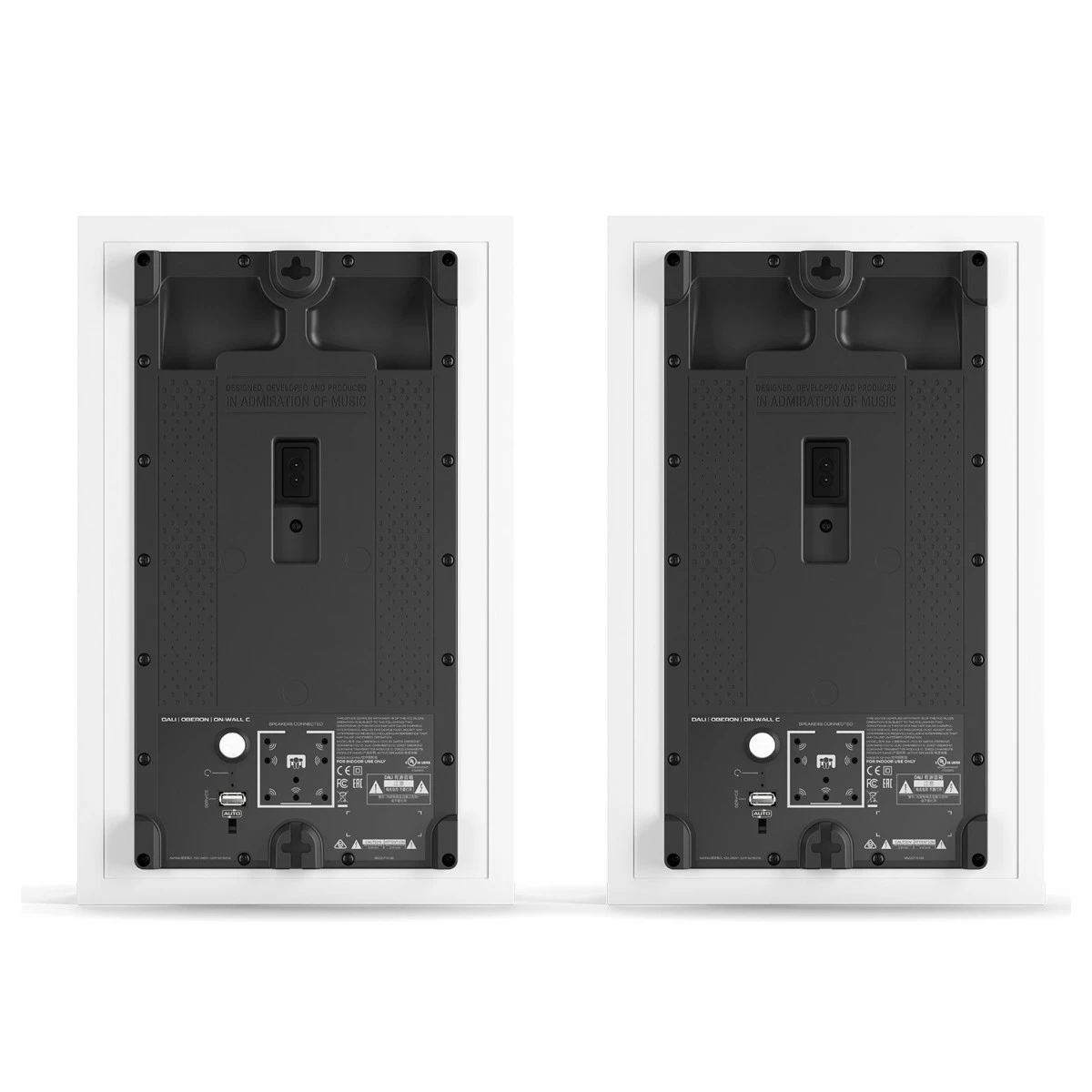 DALI OBERON On Wall C Active Speakers (Pair), White - Image 5