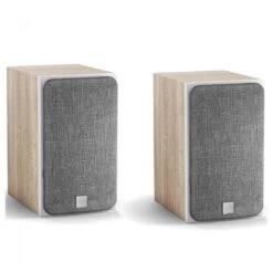 DALI OBERON 1C Active Speakers (Pair) W/ Sound Hub / BluOS, Light Oak