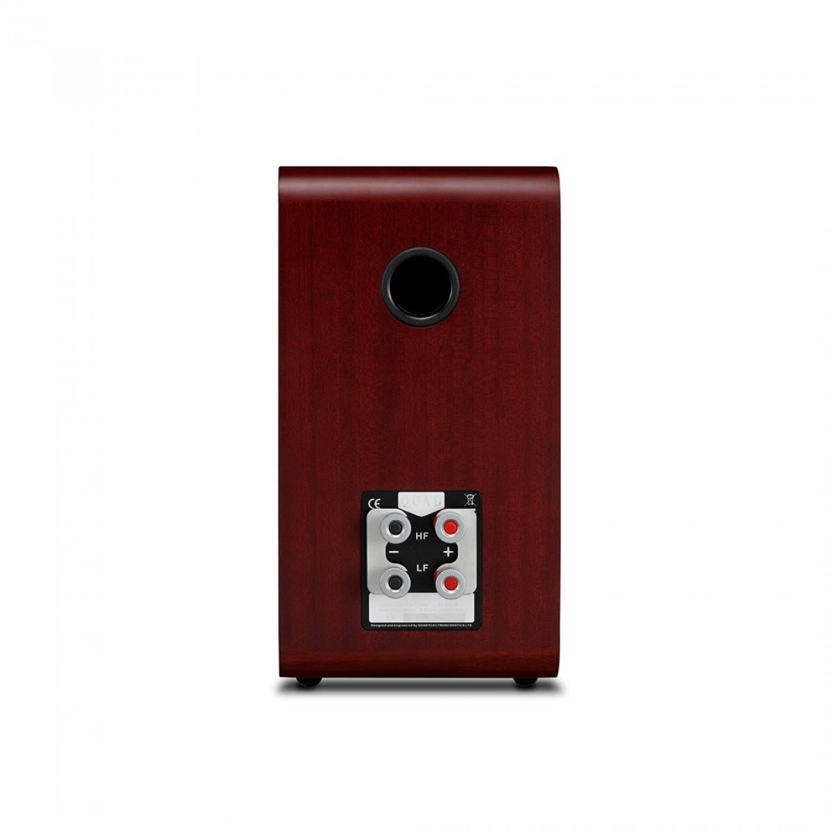 Quad S Series S1 Bookshelf Speakers (Pair), Mahogany - Image 2