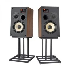 JBL L82 Mk2 Classic 2-Way Speakers With JS-80 Stands (Pair), Blue