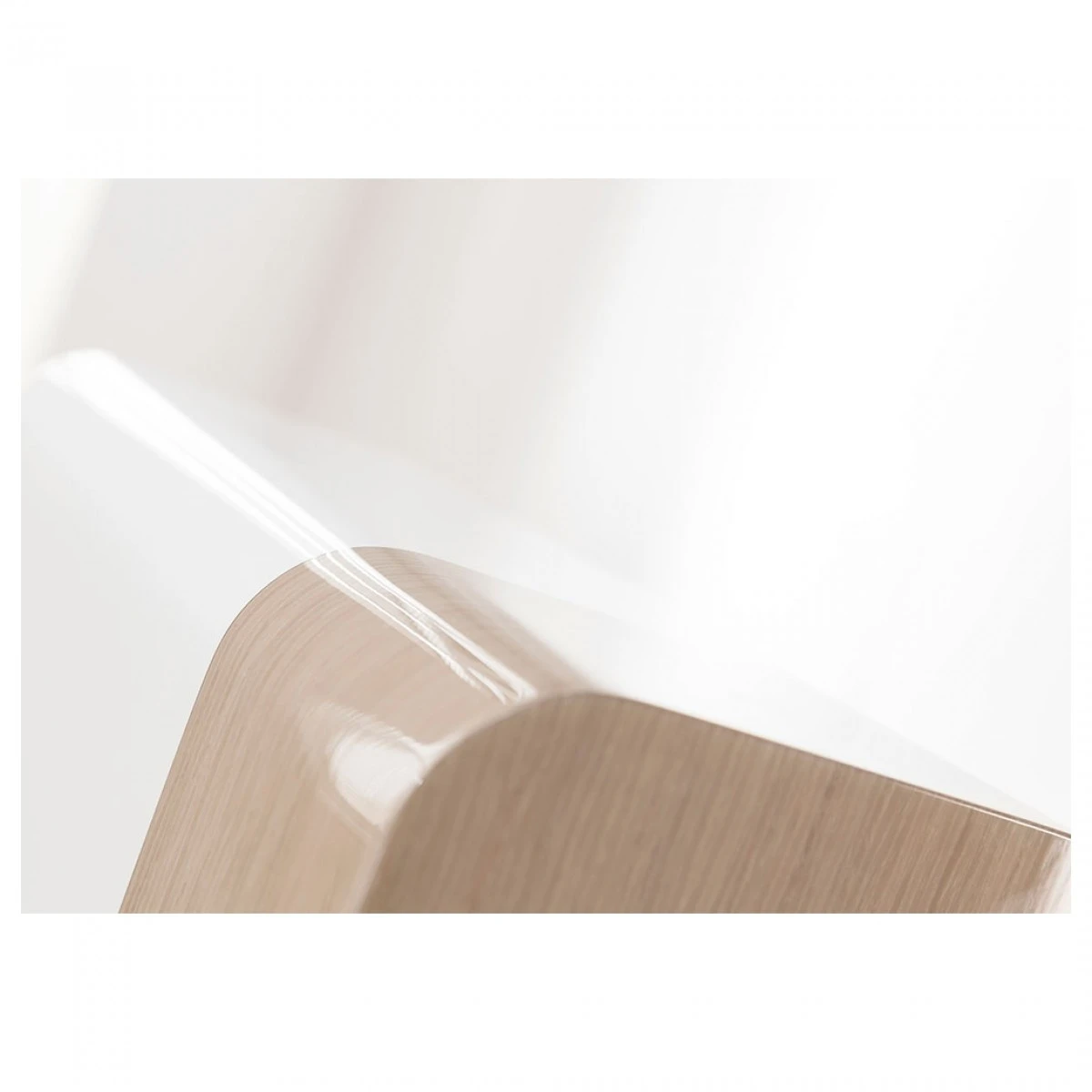 Q Acoustics Concept 300 Gloss White / Oak Bookshelf Speakers (Pair) W/ Tripod Speaker Stands - Image 4