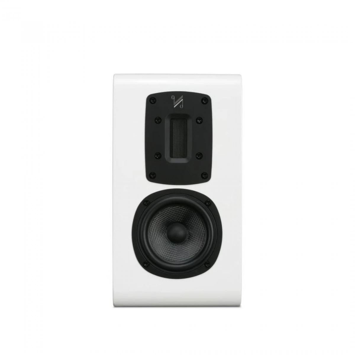 Quad S Series S1 Bookshelf Speakers (Pair), Piano White