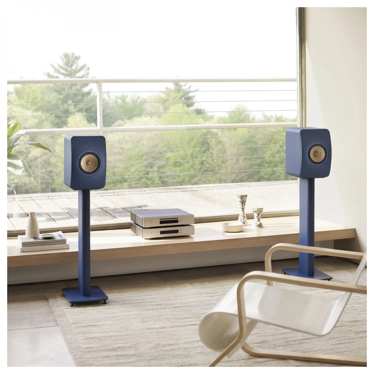 KEF LS50 Meta Special Edition Speakers (Pair), Royal Blue - Image 6