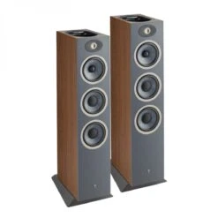 Focal Theva N3-D Floorstanding Dolby Atmos Speakers (Pair), Dark Wood