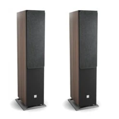 DALI OBERON 7C Active Speakers (Pair) W/ Sound Hub Compact, Walnut