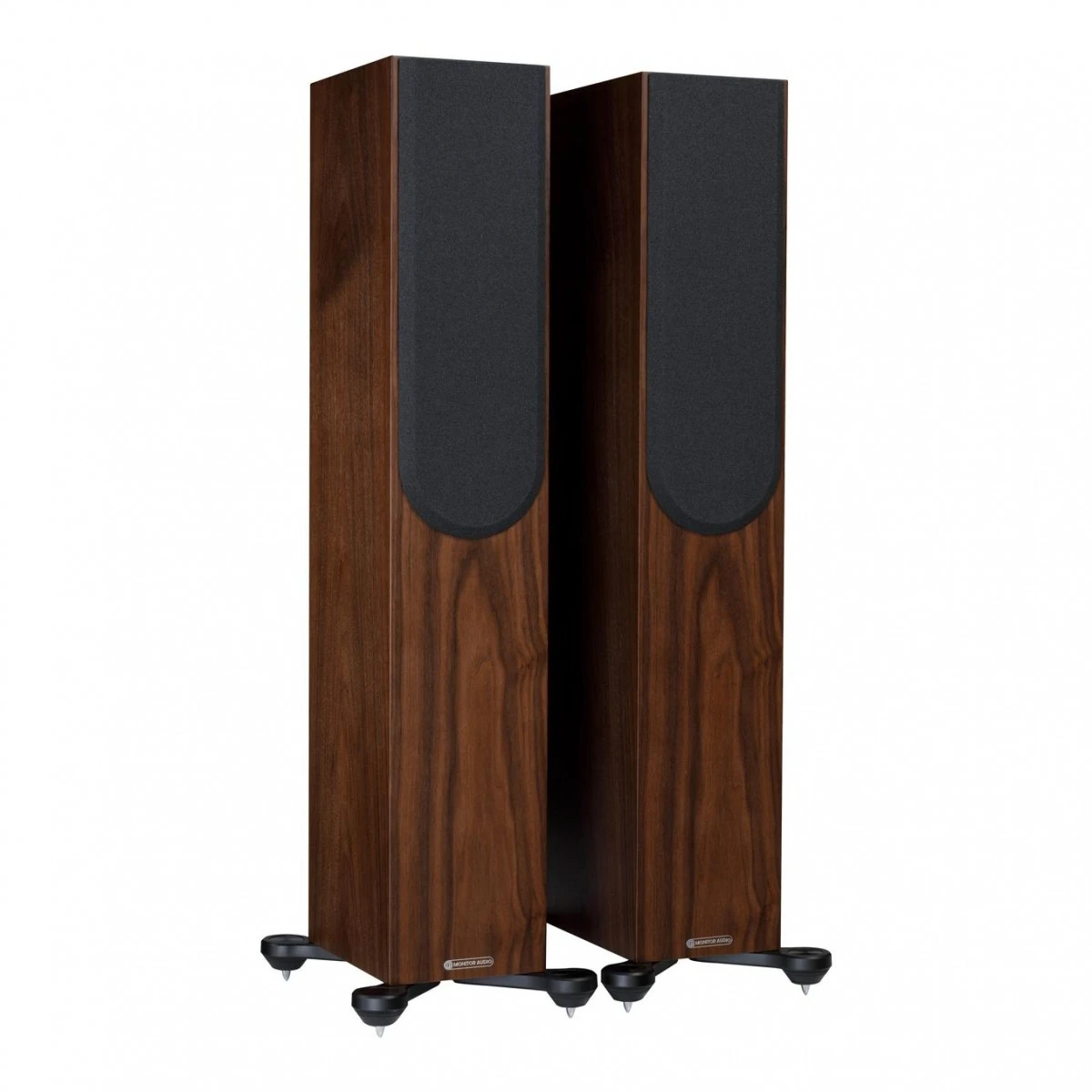 Monitor Audio Silver 300 7G Floorstanding Speakers (Pair), Walnut - Image 2