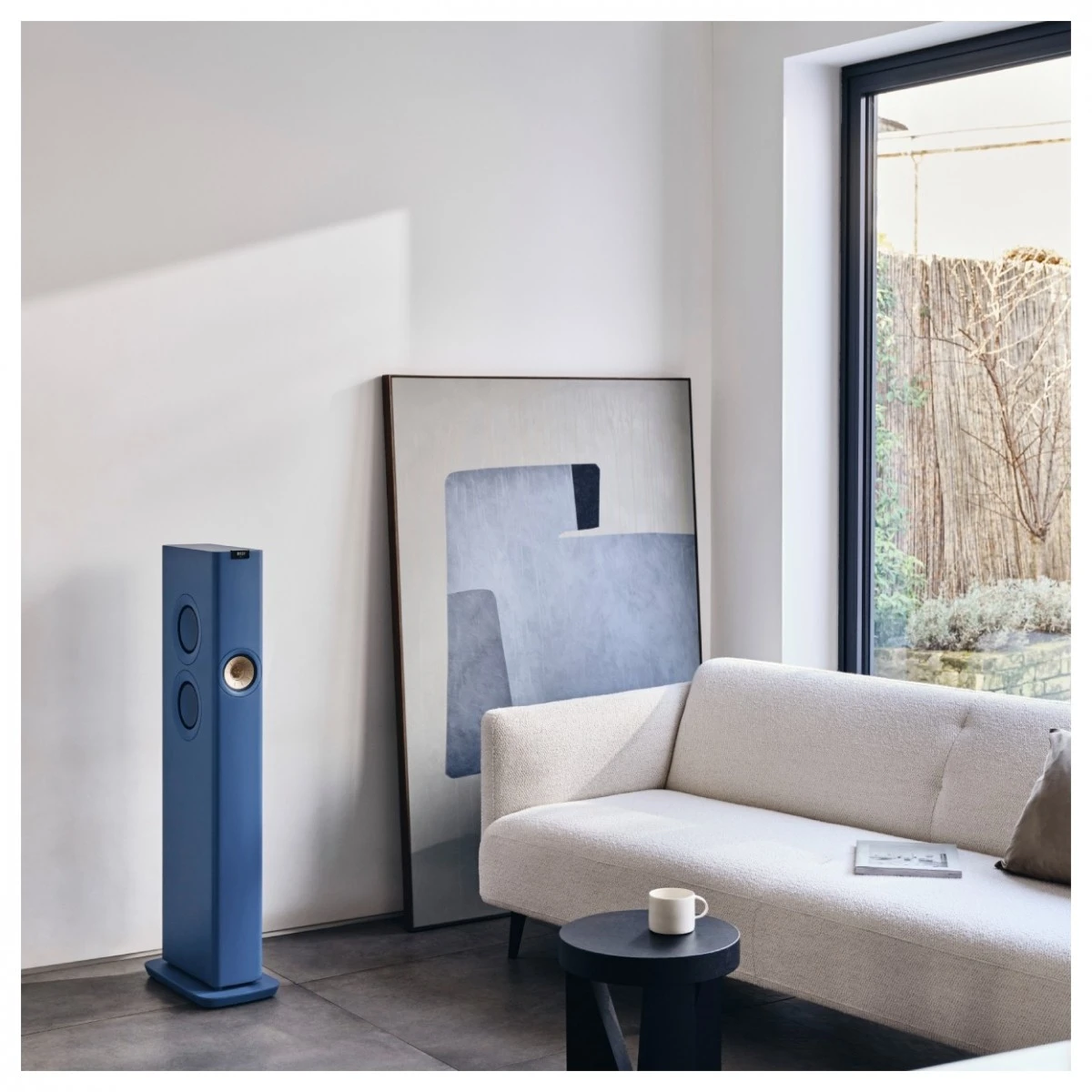 KEF LS60 Wireless Floorstanding Active Speakers (Pair), Royal Blue - Image 7