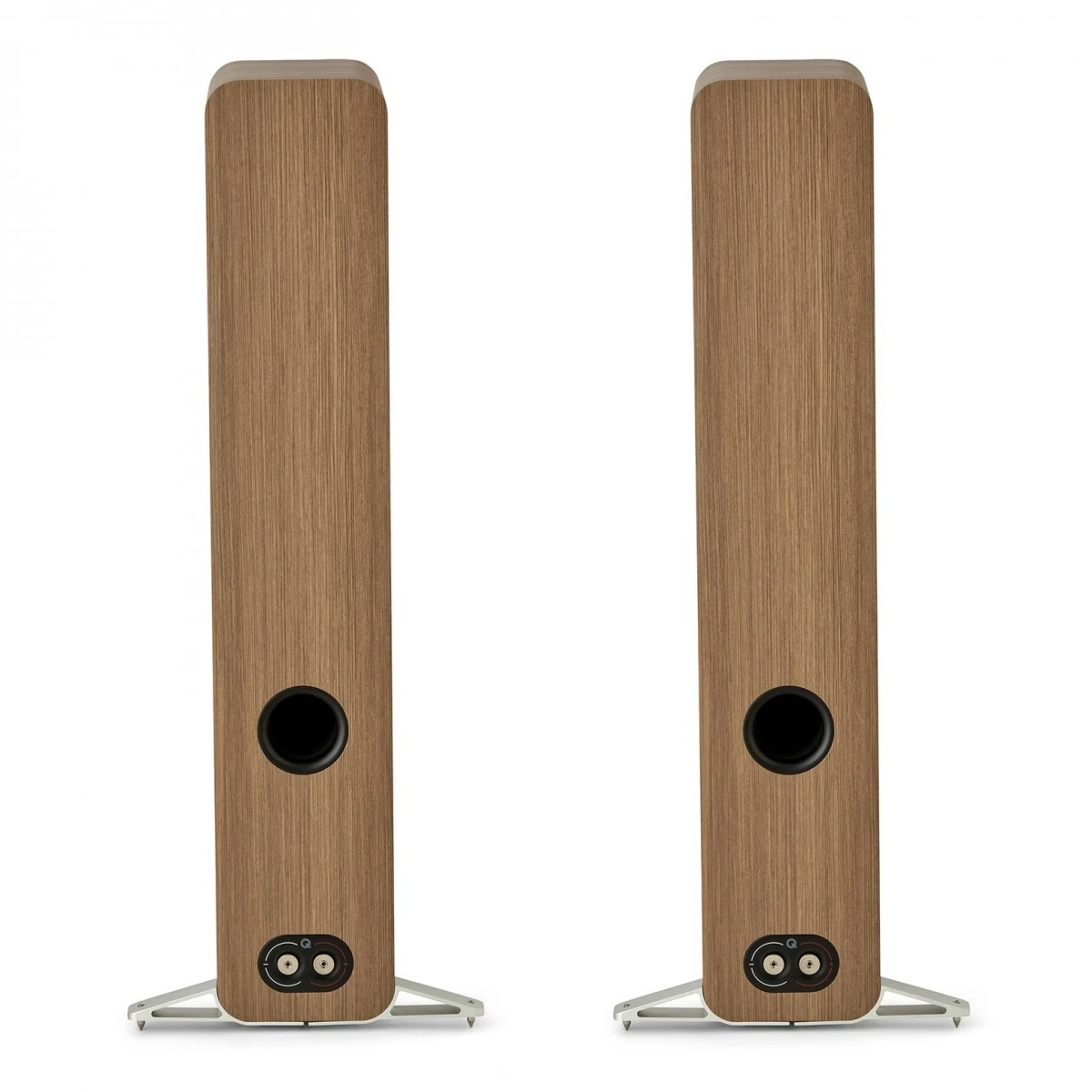 Q Acoustics Q 5040 Compact Floorstanding Speakers, Holme Oak (Pair)