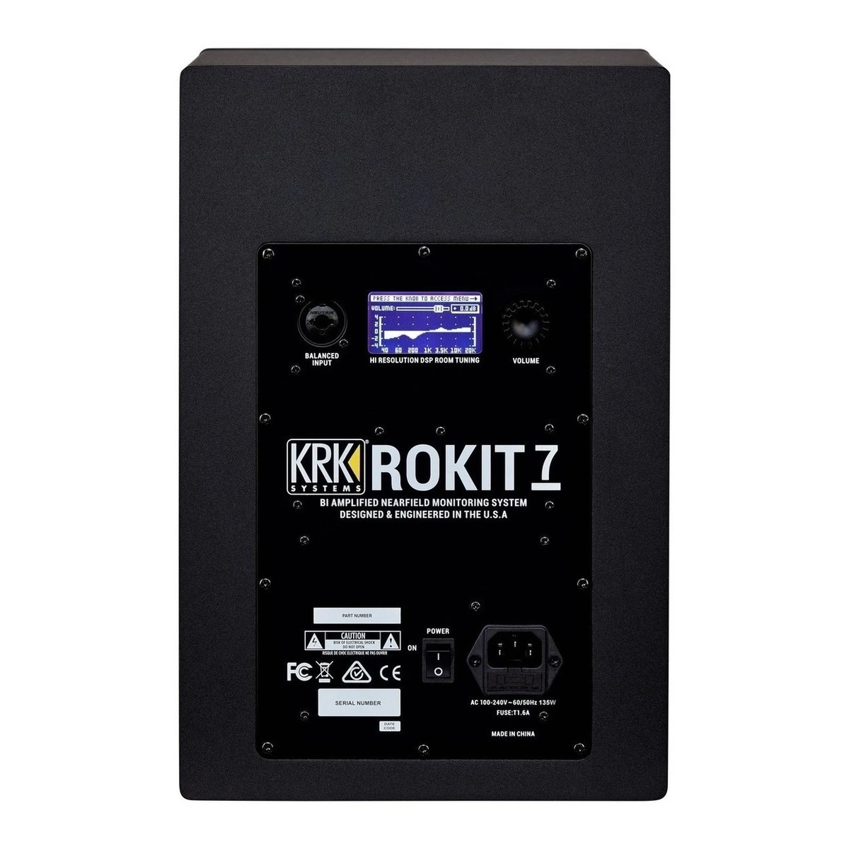 KRK ROKIT RP7 G4 Studio Monitors, Pair With Isolation Pads - Image 3