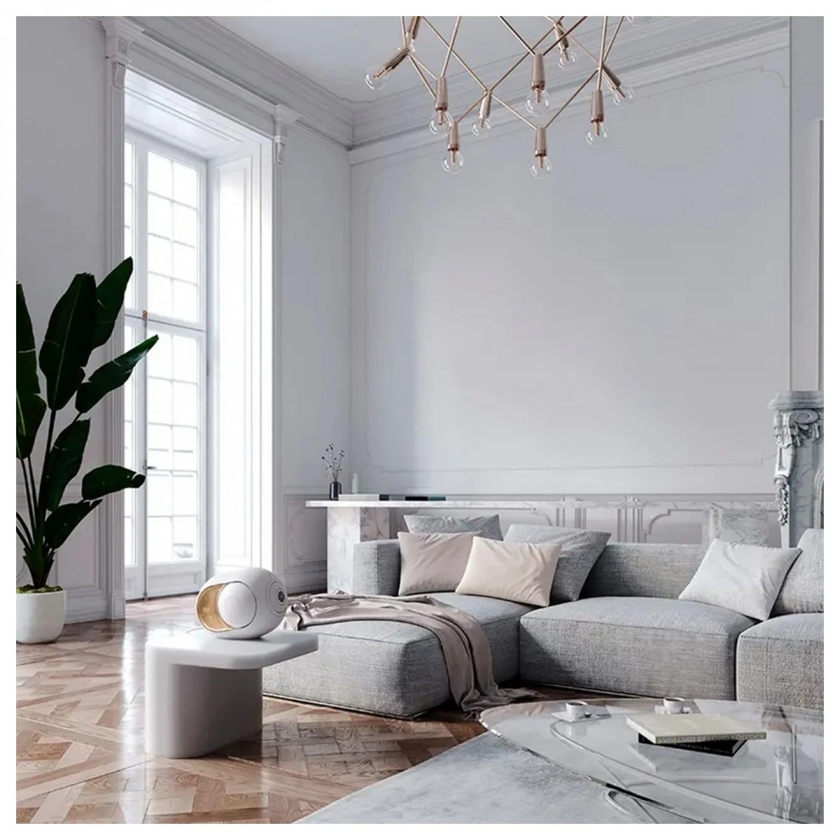 Devialet Phantom I 108dB Wireless Speaker Opera Paris W/ Tree Stand - Image 7