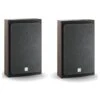 DALI OBERON On-Wall-C Active Dark Walnut Speakers (Pair) W/ Sound Hub Compact