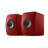 KEF LS50W MKII Special Edition Speakers (Pair), Crimson Red W/Stands