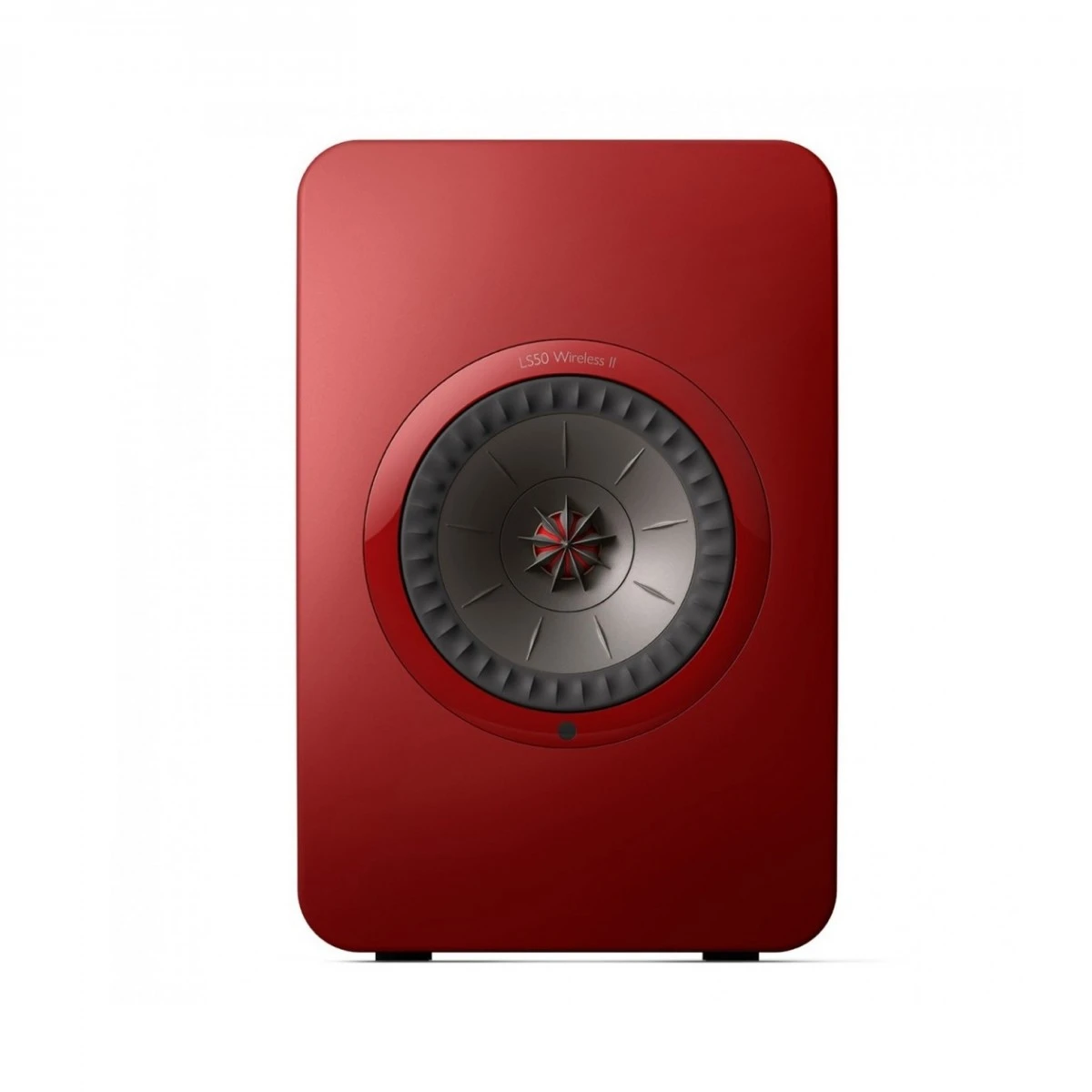 KEF LS50W MKII Special Edition Speakers (Pair), Crimson Red W/Stands - Image 3