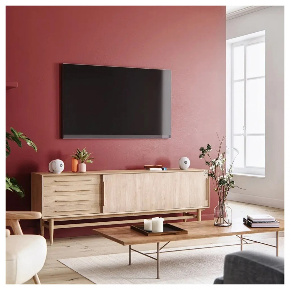 Devialet Phantom II 95dB Wireless Speakers (Pair), White - Image 6