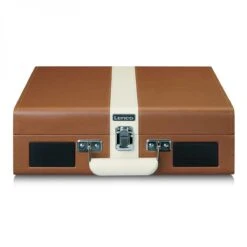 Lenco TT-120 Suitcase Turntable With BT And Built-In Speakers, Brown